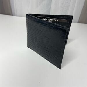 Vintage Black Leather Wallet